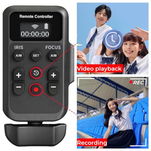 PHOLSY Camcorder Remote Wireless Camcorder Remote Control with LANC Remote
