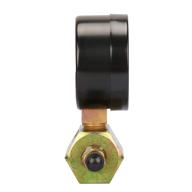 [Australia - AusPower] - MEASUREMAN 2" Steel Gas Pressure Test Gauge Assembly, 3/4" FNPT Connection, 0-60Psi/kpa, -3-2-3% Accuracy Electroplating body 