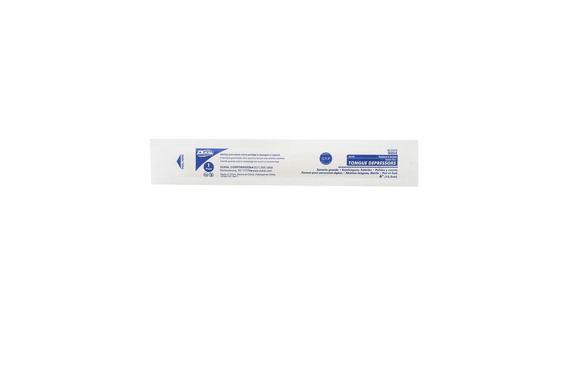[Australia - AusPower] - Dukal - FBA_9004 6-Inch Tongue Depressors, 100 Count (Pack of 1) 100 Count (Pack of 1) 