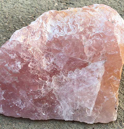 Luckeeper Healing Crystal Wands | 2" Rose Quartz Crystal Points 6 Faceted Reiki Chakra Meditation Therapy 4 PCS Pink Rose Quartz 2" Tall