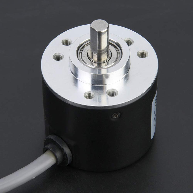 [Australia - AusPower] - 1000P/R Rotary Encoder, Incremental Rotary Encoder, DC 5-26 V Universal Rotary Encoder, A, B, Z, 3-Phase Output, with 2 m Cable 6 mm D-Wave, for Intelligent Control Path Measurement 