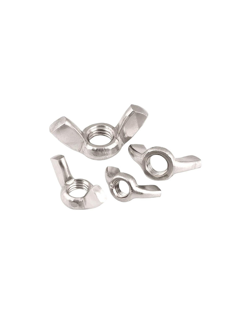 [Australia - AusPower] - M10 Wing Nuts - IMScrews 304 Stainless Steel Wing Nuts - Durable Hardware for Home Maintenance and Professional Engineering Pack of 5 M10 