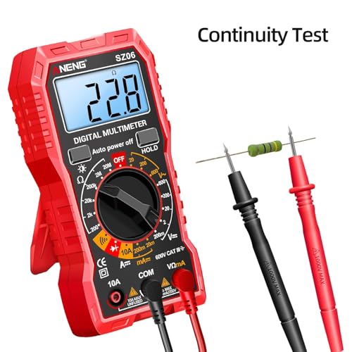 ANENG digital multimeter tester with AC/DC voltage, DC current, and auto voltmeter functions