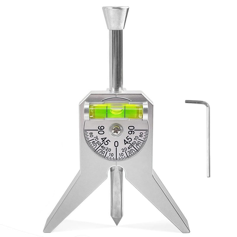 Pipe Center Finder Punch Tool and Marker Tool for Pipes 1/2" and Larger, Pipe Locator Level, Flange Wizard Center Finder - Upgraded Design for Accurate Pipe Diameter Measurement and Marking