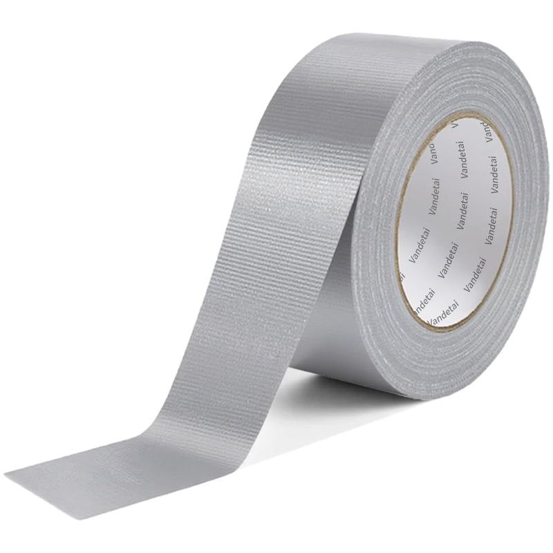 Duct Tape Heavy Duty Waterproof, Strong Adhesive Silver Duct Tape Bulk for Indoor Outdoor Repairs, DIY Work, Tear by Hand (Silver 1 Pack, 2 Inch x 22 Yards Total) Silver 1 Pack