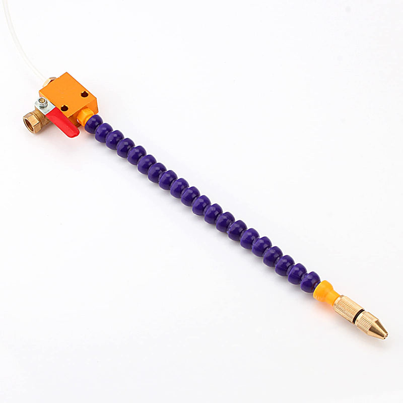 Adjustable Coolant Hose with Magnetic Base for 8mm Air Lines, CNC Lathes and Milling Drilling Applications
