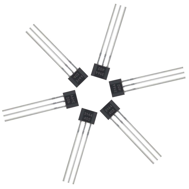 [Australia - AusPower] - 30pcs a3144 Hall Effect Sensor - 3144 oh3144 ah3144e 3-pin Magnetic Detector Switch for ebike and Electronics 
