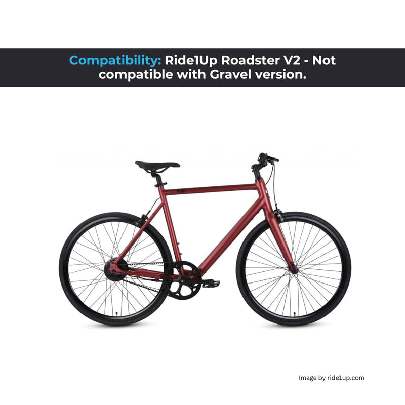 [Australia - AusPower] - Ride1up Roadster V2 Belts Electric Bike 64/20T Single Speed Toptrans Belt 1287-11M 