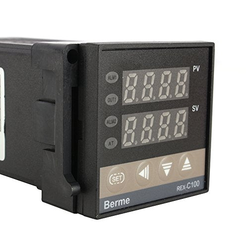 [Australia - AusPower] - Professional Digital Temperature Controller REX-C100, 40A Solid State Relay K Thermocouple GD (AC100-240V) 