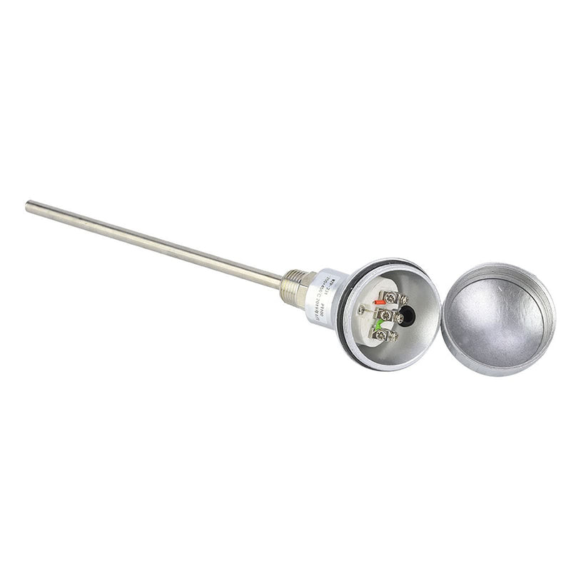 [Australia - AusPower] - Temperature Sensor Head, PT100 Temperature Sensor Probe 1/2" NPT Thread Thermocouple Terminal Head (PT 200mm) 