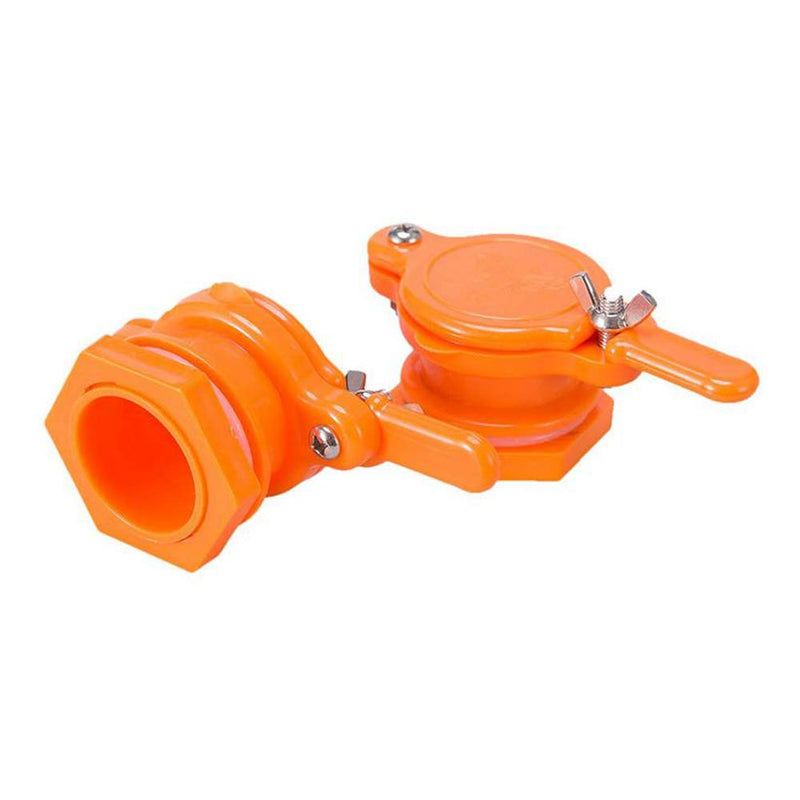 Honey Gate Valve for Bucket, Durable Nylon Honey Extractor Tap, Beekeeping Supplies (5 Pack) 5 Pack