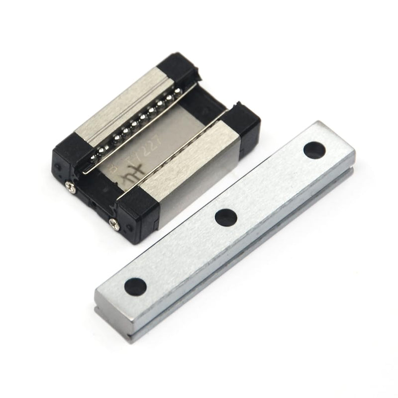 [Australia - AusPower] - 50mm MGN9 Linear Rail Guide with MGN9C Carriage Block for Mini Engraving CNC Machine 50mm Rail + MGN9C 