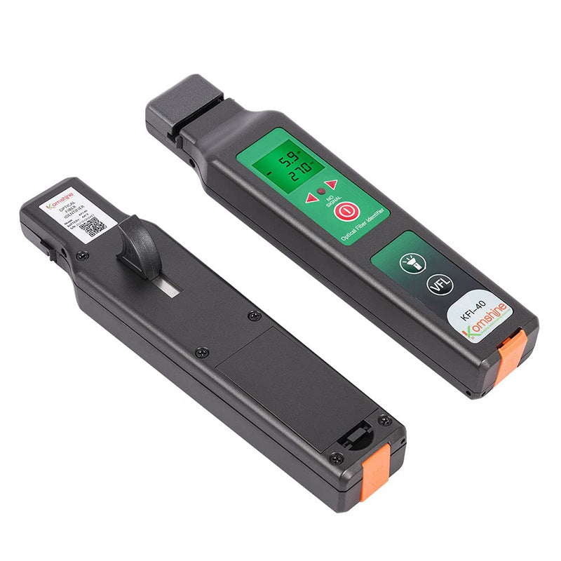 [Australia - AusPower] - Komshine 2025 KFI-40 Optical Fiber Identifier Optic Dominant Traffic Detector Multi in one Chucks with 800-1700nm Cable Tester (KFI-40) 
