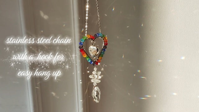 Memorial Mini Urn Suncatcher Keepsake, Sympathy Grief Gifts Tiny Ashes Jar