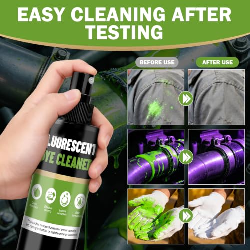 Coolant Dye, Coolant Leak Detection Kit Cleaner High Visibility