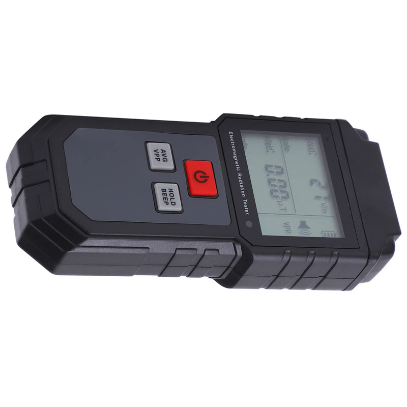 [Australia - AusPower] - EMF Meter, 5Hz-3500MHz EMF Detector, Digital Radiation Detector for Electromagnetic Fields, Portable Digital LCD EMF Detector, Sound Light Alarm, Great Tester for EMF Inspection 