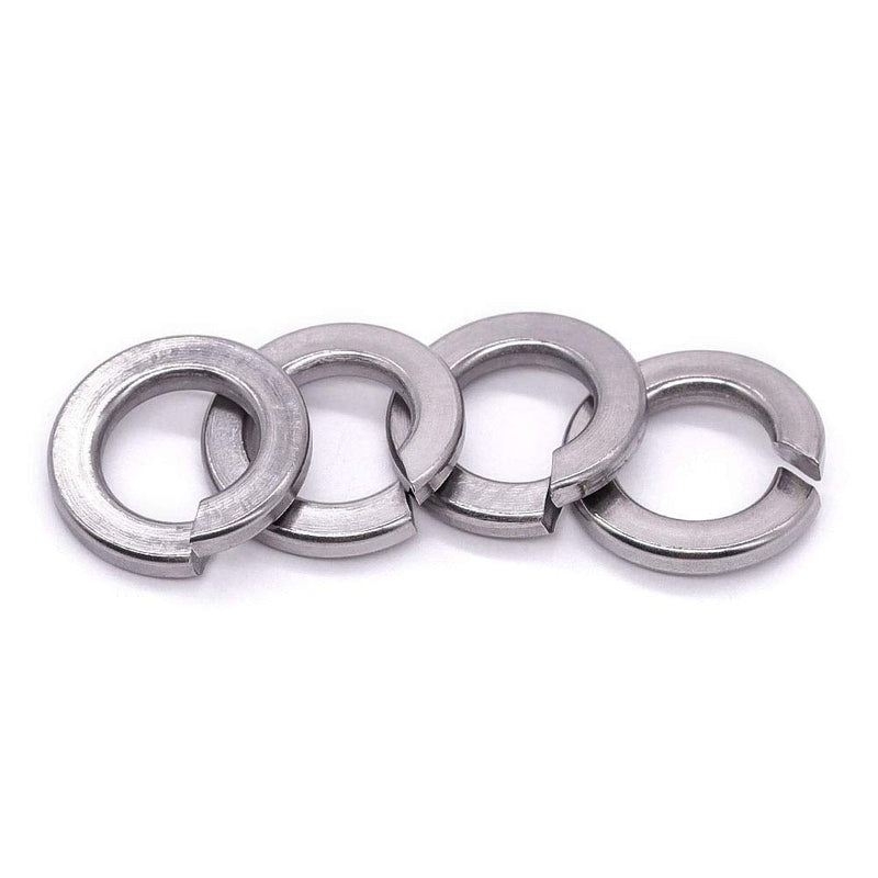 [Australia - AusPower] - 5/16 Inch Split Lock Washer Spring Lock Washer, 304 Stainless Steel 18-8, Bright Finish, 25 PCS 5/16" 100 