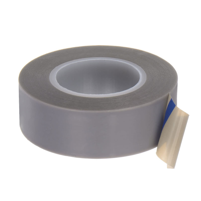 HARFINGTON PTFE Film Tape Roll, 0.8" x 33 ft High Temperature Tape 0.18mm Thickness with Single Side Adhesive for Vacuum Sealer Machine, Hand Impulse Sealers, Gray