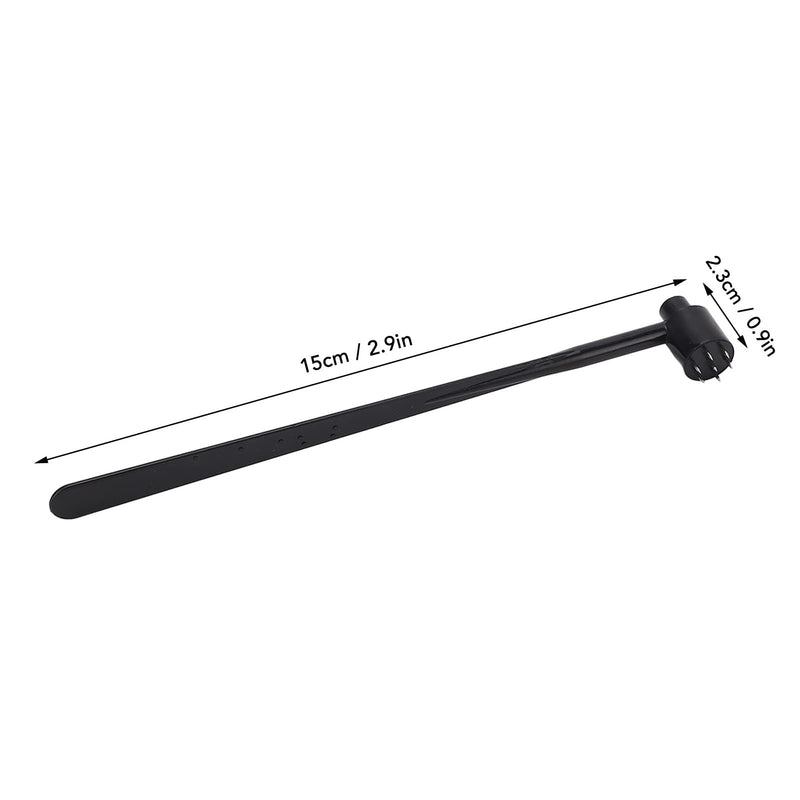 5 x Plum Blossom Needle Hammer, Single-sided Dermal Hammer, Rounded and Sharpened Needle Body Made of Stainless Steel Wire