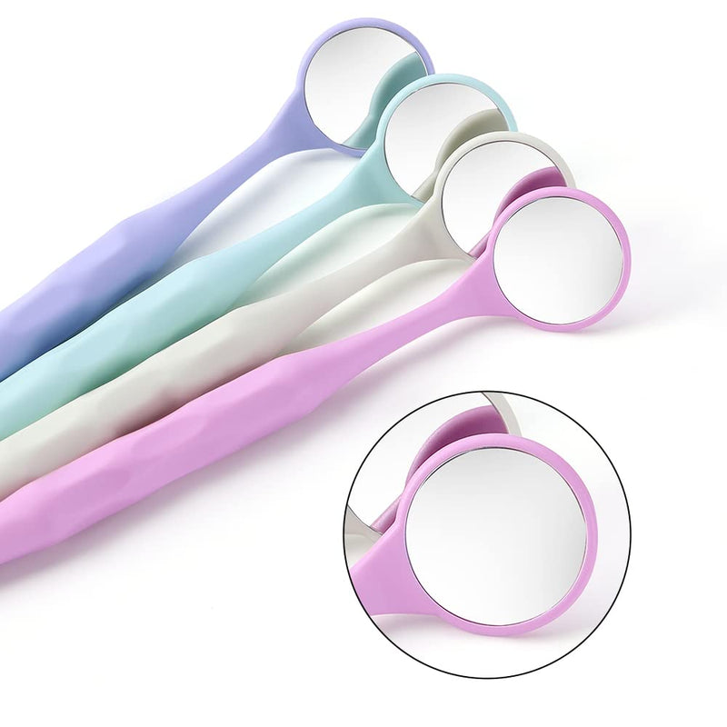 [Australia - AusPower] - 10pcs Dental Mouth Mirrors Double Sided, Autoclavable Premium Front Surface Exam Reflector, Oral Mirror Dentistry Instrument 