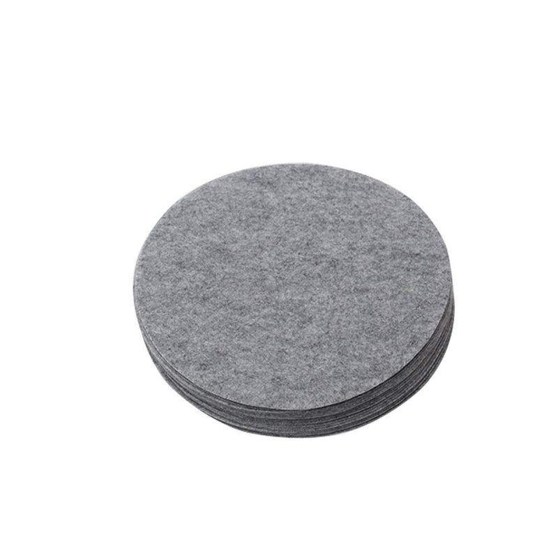 [Australia - AusPower] - 48 Pieces Felt Plate Separator Discs Soft Felt Plate Separators for Chest Protector Kitchen Tableware Storage and Organization 
