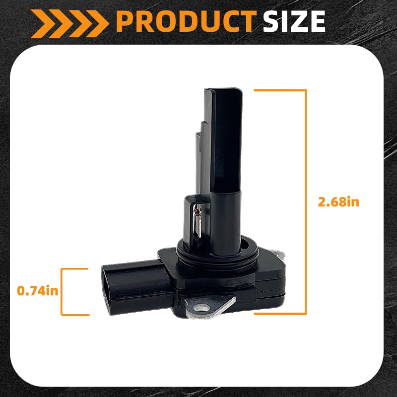 MAF Sensor Mass Air Flow Meter 22204-0H010 for Toyota Camry, RAV4, Highlander, Venza, Sienna & Lexus IS250 IS350 RX350, Scion tC xB xD - Replacement for 22204-31020 22204-31010, Fits 2.4L 2.5L 3.5L