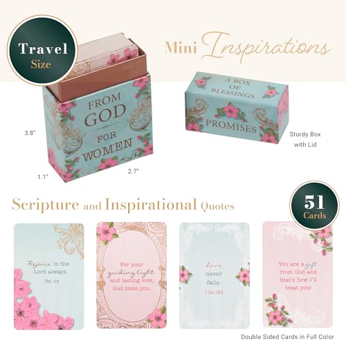 Christian Art Gifts Box of Blessings: Promises From God for Women