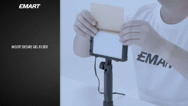 EMART 60 LED Portable Product Photography Light for Tabletop Photo,2-Pack Continuous