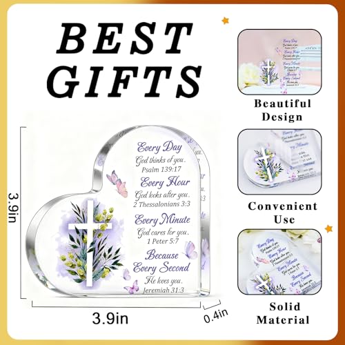 Religious Gifts for Women Acrylic Christian Bible Verses Decor