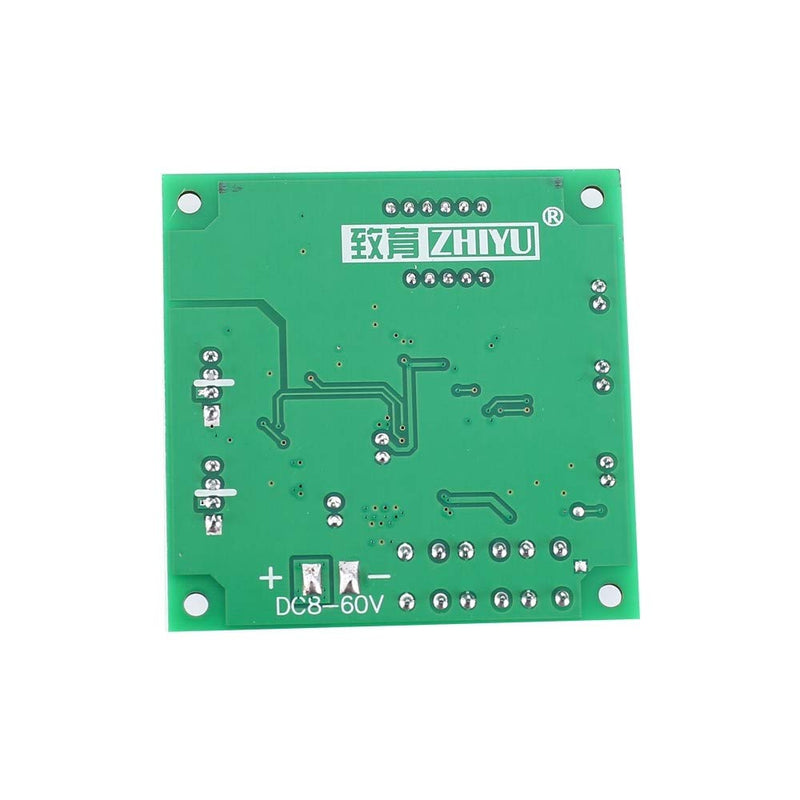 [Australia - AusPower] - PWM Driver Module, DC 12V 24V 48V PWM 4-Wire Fan Temperature Controller with Digital Display 2 Channel Temperature Governor for PC Fan/Alarm 