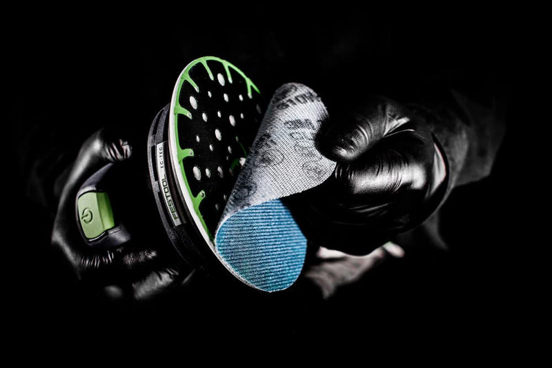 3M™ Gitternetz Schleifscheibe Blau auf Rolle, 150 mm, Körnung 220+, 36424 220+