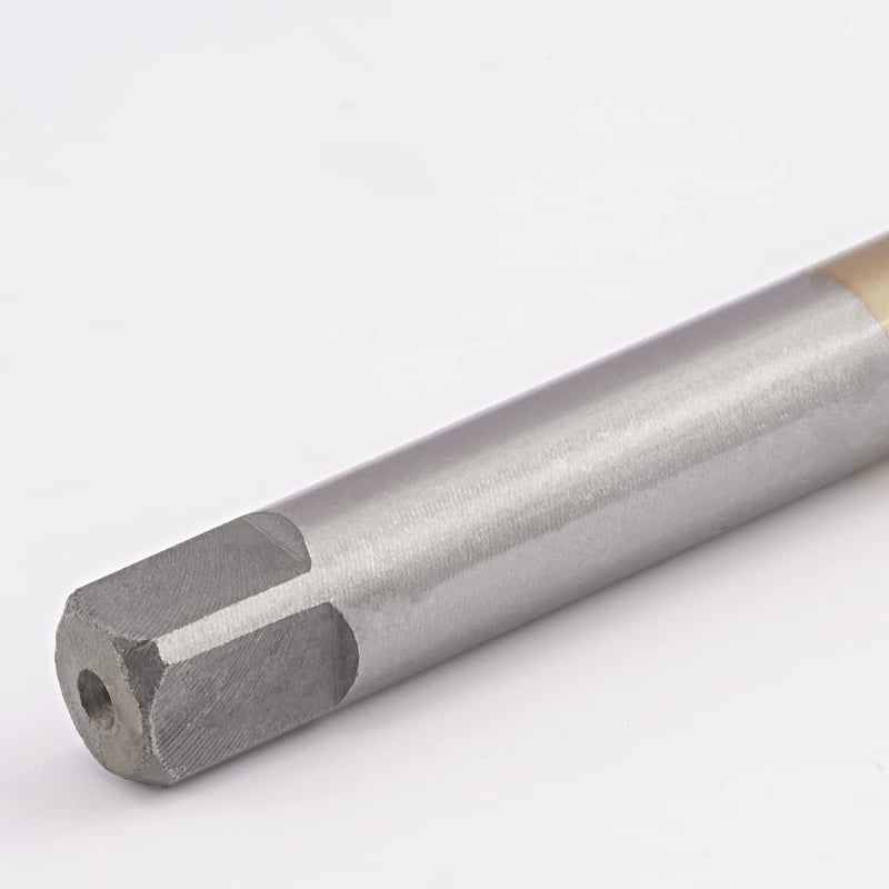 [Australia - AusPower] - Metric M8 X 1.25 HSS Ti-Coated Straight Flute Thread Tap, M8 X 1.25mm Titanium Coated Thread Machine Tap Right Hand 