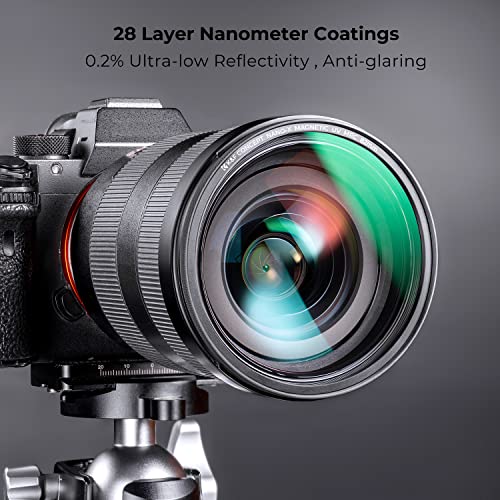 K&F CONCEPT 55mm Magnetic MC UV Lens Protection Filter + Lens Filter Cap