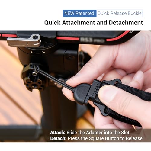 JJC Neck Shoulder Strap for DJI RS 3 Pro/RS 3/RS 2/RSC 2 Gimbal Stabilizer