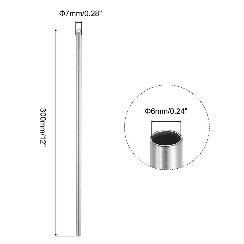 [Australia - AusPower] - PATIKIL Thermowell Pipe Immersion Well 1/4" ID 9/32" OD 12" Stainless Steel 304 for Weldless Thermowell Brewing Thermometer 5pcs 12 Inch 5 
