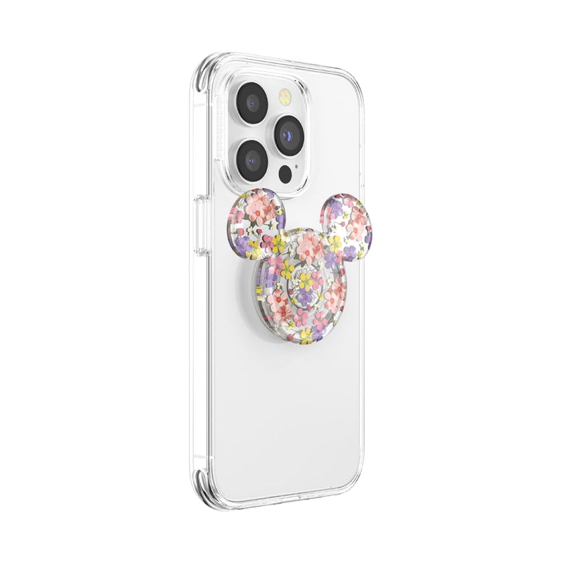 [Australia - AusPower] - PopSockets Phone Grip with Expanding Kickstand, Mickey Earridescent - Cascading Flowers Adhesive 