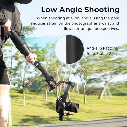 SmallRig Gimbal Extension Pole, 15''/37cm Carbon Fiber Gimbal Extension Arm