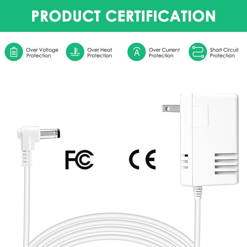 [Australia - AusPower] - 24V AC/DC Adapter Charger Compatible with Rachio Smart Sprinkler Controller, Indoor Irrigation System Controller Accessories Power Supply Cord 