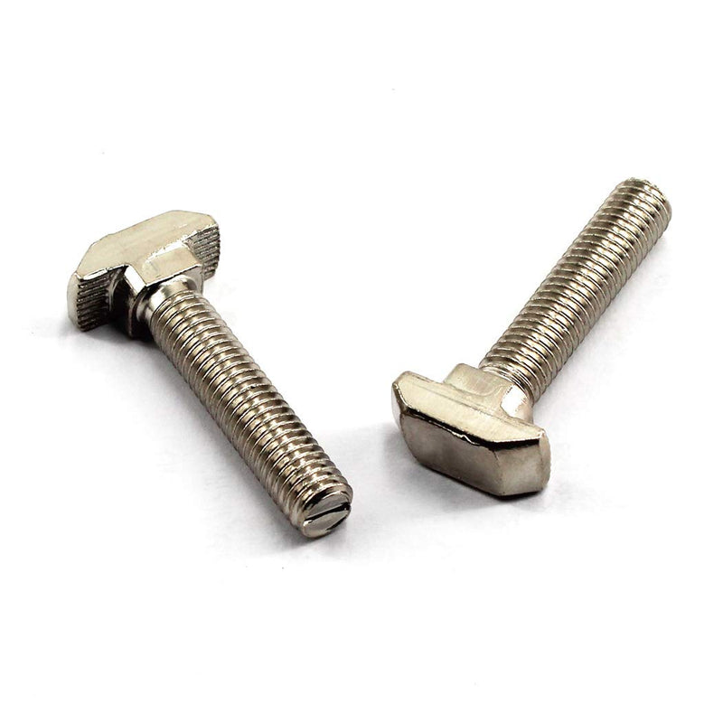 [Australia - AusPower] - M8X30 T Slot Bolt Carbon Steel Hammer Head Bolt for 4545 Series T Slot Aluminum Extrusion European Standard (20 Pieces) 