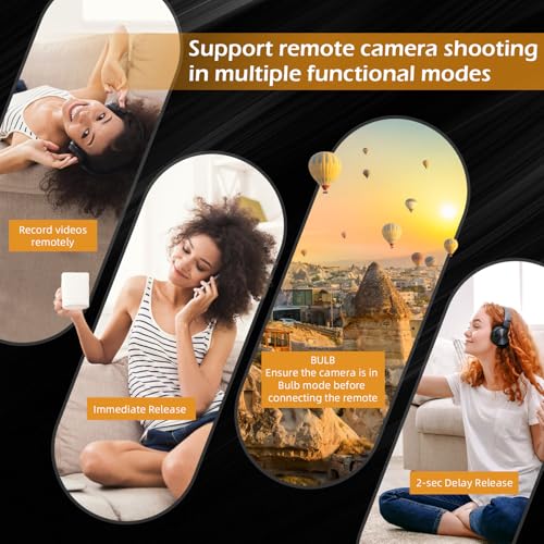 for Canon Tripod Wireless Shooting Grip with Shutter Release White for Canon