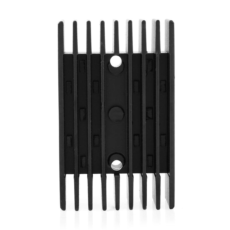 [Australia - AusPower] - 2 Phase Diode Bridge Rectifier 100A 1600V Voltage High Power Bridge Rectifier Full Silicon Diodes Bridge Rectifier Diode Black with Heatsink Good Heat Dissipation 