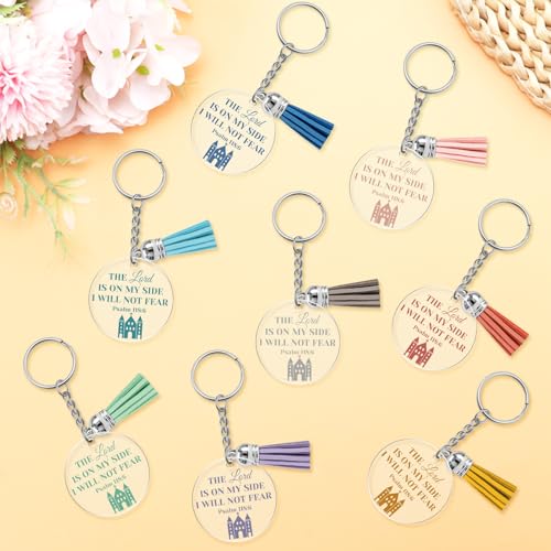 Ximalun Christian Keyring Bulk Religious Bible Verse Gifts Inspirational Scripture Gifts for Women Men Friends Family Church Members Easter Christmas Birthday Graduation Gift