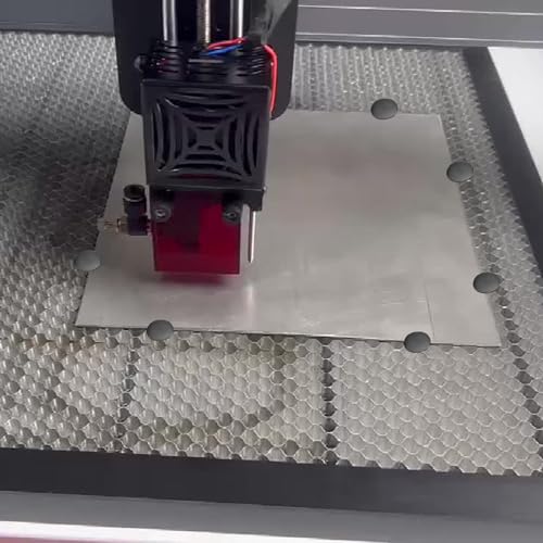 100Pcs Laser Engraver Accessories Honeycomb Pins Durable Plastic Bed Hold Down Pins Sturdy Honeycomb Grid Replaces Grid Working Honeycomb Laser Bed Accessories