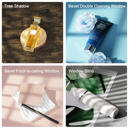 Meking 4PCS Product Photography Props Light and Shadow Boards 16 * 11inch