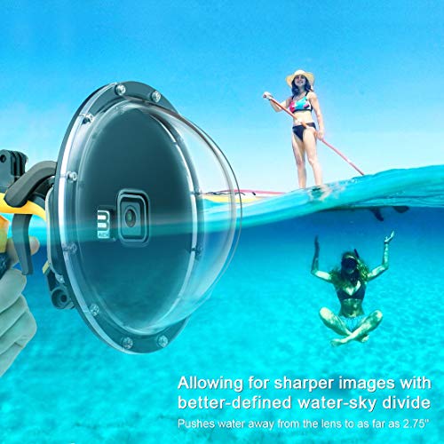 GEPULY Dome Port for GoPro Hero 8 Black