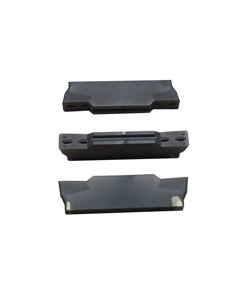 [Australia - AusPower] - Hunricho 1 Piece 5/8 Inch Shank MGEHR1616-3 High Quality Lathe Cutting Tool Holder with 10 Pieces MGMN300 Inserts for Punching for Steel (MGEHR1616-3+ MGMN300) MGEHR1616-3+ MGMN300 