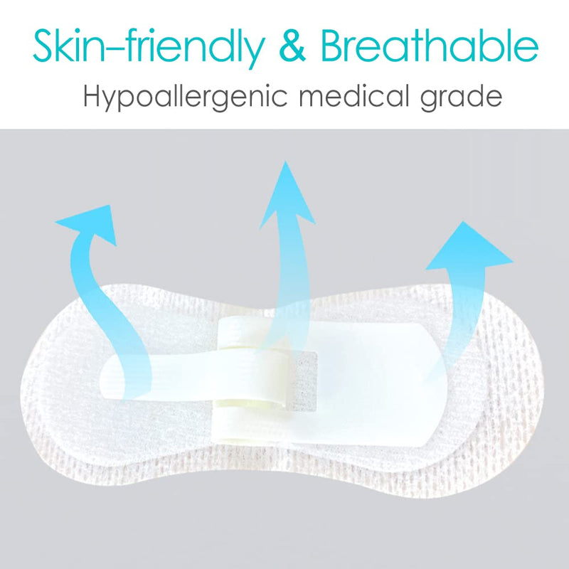 [Australia - AusPower] - Feeding Tube Pads for Peg/G/J Tube Stomach Stabilizer Accessories Abdominal Support Holder Fixation Adhesive Stickers Patch Individually Packed for Kids Child (Pack of 5) Kids-5 Pcs 