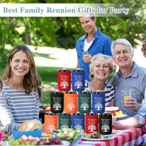 Family Reunion Favors Beer Can Sleeves Bulk 50 Classic