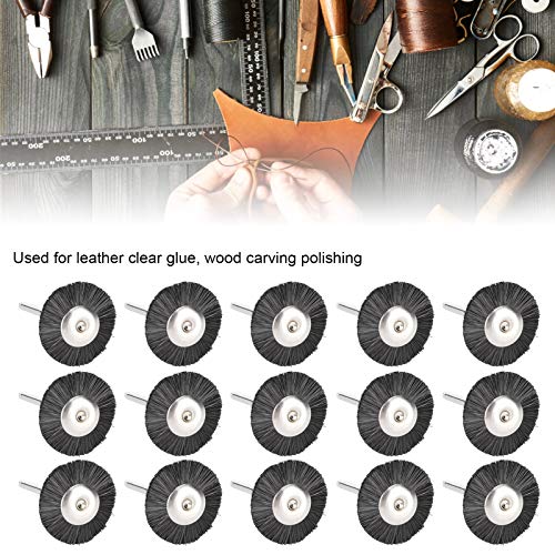 [Australia - AusPower] - Pack of 30 Wire Brushes Wire Brush Set Polishing Cleaning Rotary Tool for Drill Rotating Tools [#3] Wire Brushes #3 