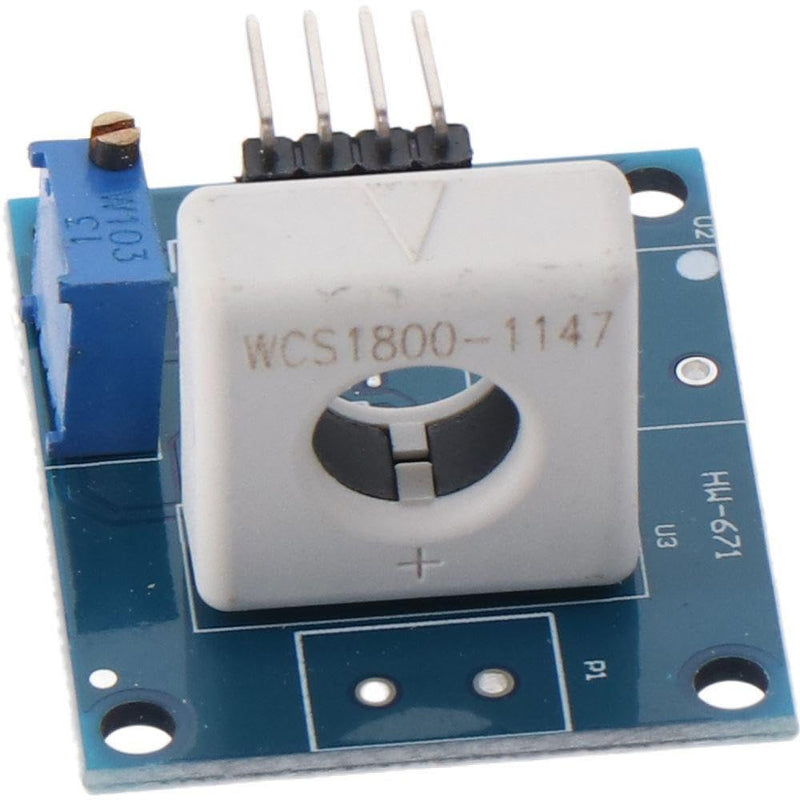 [Australia - AusPower] - Current Sensor Module Board WCS1800 Professional 35A Hall Current Sensor Detector Blue Short Circuit 